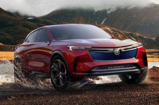 The 2018 Buick Enspire all-electric concept SUV